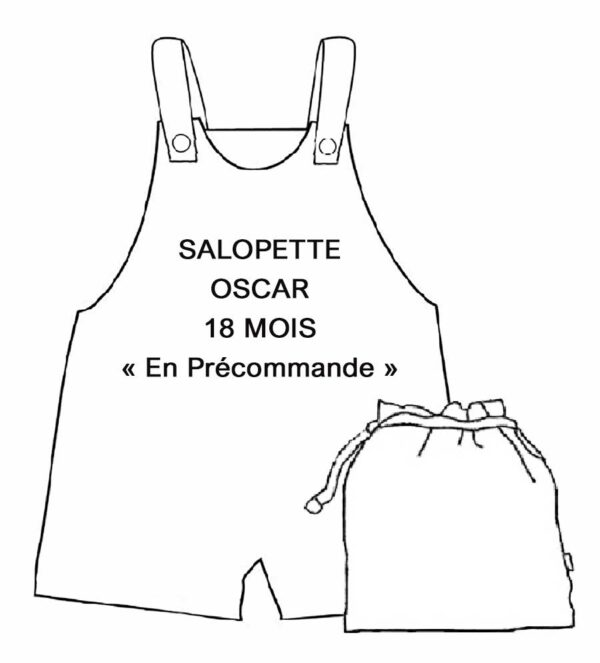 Salopette OSCAR - 18 mois
