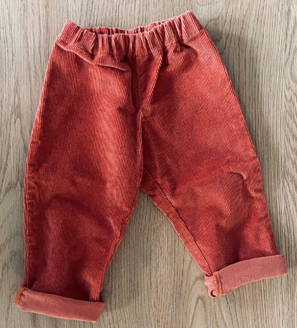 Pantalon GABY Orange - 12 mois – Image 2