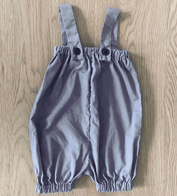 Salopette CEDRIC taupe - 6 mois