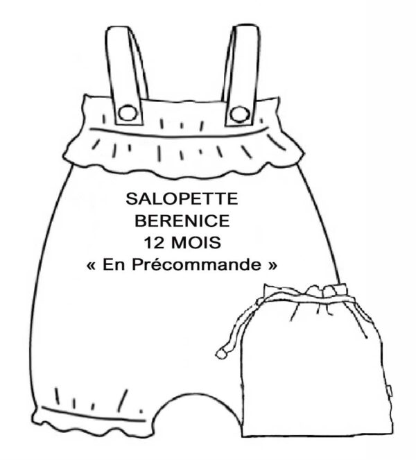 Salopette BERENICE - 12 mois