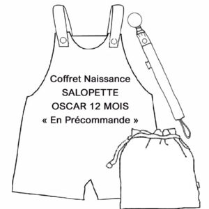 Coffret Naissance Salopette OSCAR - 12 mois