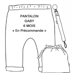 Coffret Naissance Pantalon GABY - 6 mois