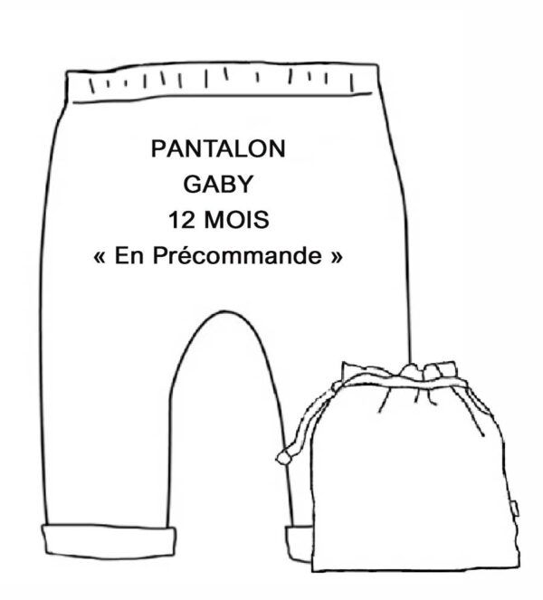 Pantalon GABY - 12 mois