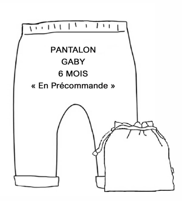 Pantalon GABY - 6 mois