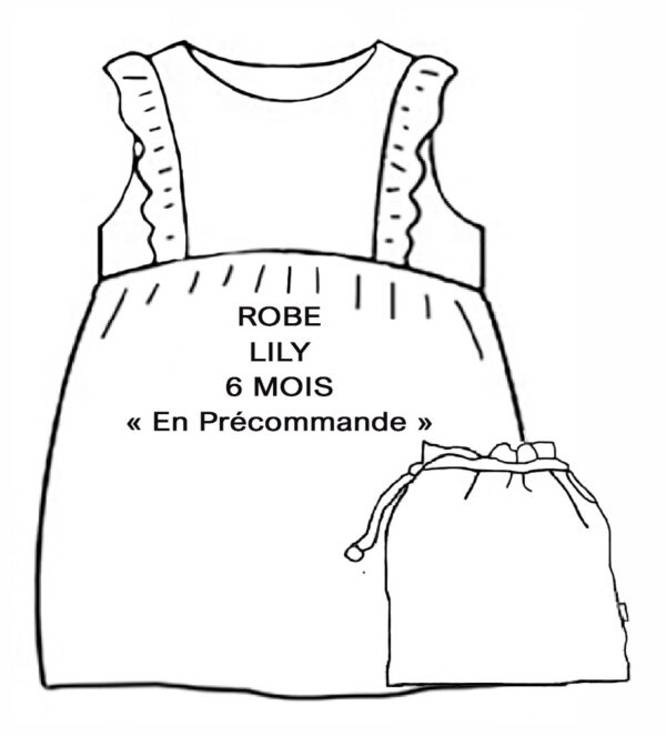 Robe LILY - 6 mois