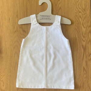 Robe FRAMBOISE blanc - 18 mois